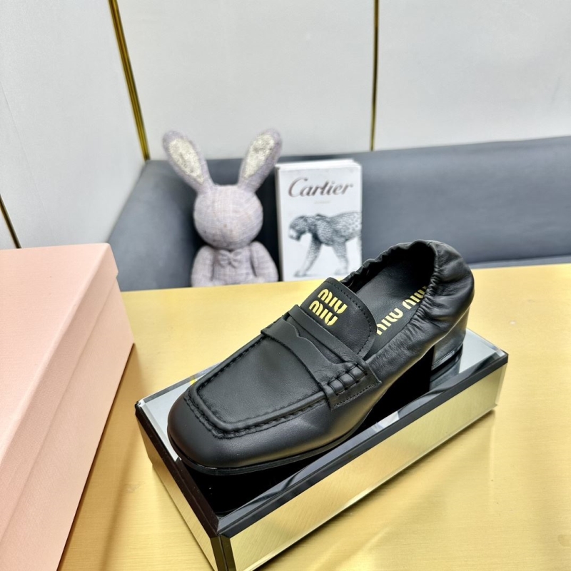 Miu Miu Leather Shoes